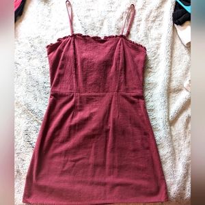 L.A. hearts burgundy dress
